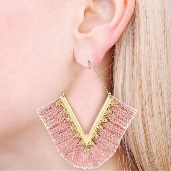 BOHO Tassel Earrings - Picture 7 of 7